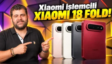 En Pahalı Xiaomi! XRING O3 işlemcili Xiaomi 18 Fold özellikleri ve fiyatı (Video)