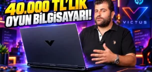 HP Victus 15-fa2705nt İnceleme: 40.000 TL’lik F/P Oyun Bilgisayarı