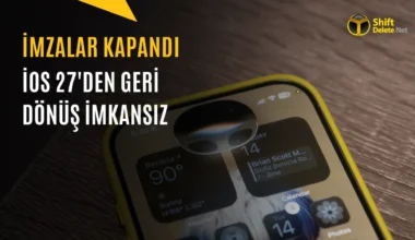 iOS 27 Geçenler Dikkat: Sürüm Düşürmek Artık Mümkün Değil