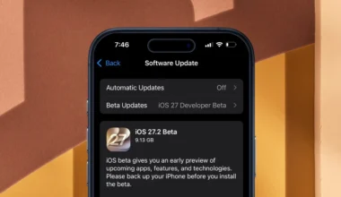 iOS 27.2 Beta Yayınlandı: İşte Yenilikler