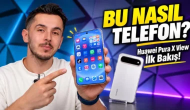 Katlanabilir Gibi Ama Katlanmıyor! – Huawei Pura X Kutusundan Çıkıyor