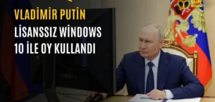 Vladimir Putin Windows 10’u Lisanssız Kullanıyor: Bilgisayar Tercihi Şaşırttı