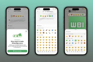 WhatsApp iOS için Özel Emoji Tepkileri Özelliğini Başlatıyor
