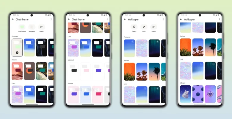 WhatsApp’a Yeni Sohbet Temaları Geliyor