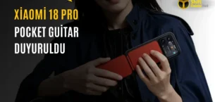 Xiaomi 18 Pro Arka Ekranı Gitara Dönüşüyor: Pocket Guitar Aksesuarı Tanıtıldı