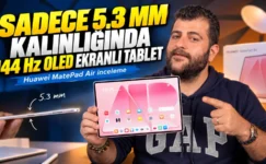 5.3 mm inceliğinde PC gibi tablet! Huawei MatePad Air inceleme
