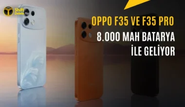 8.000 mAh Bataryalı Oppo F35 ve F35 Pro Tanıtıldı: İşte Özellikleri