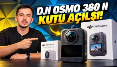 DJI Osmo 360 II Kutudan Çıkıyor! Eski Seri ile Arasındaki Fark Ne?