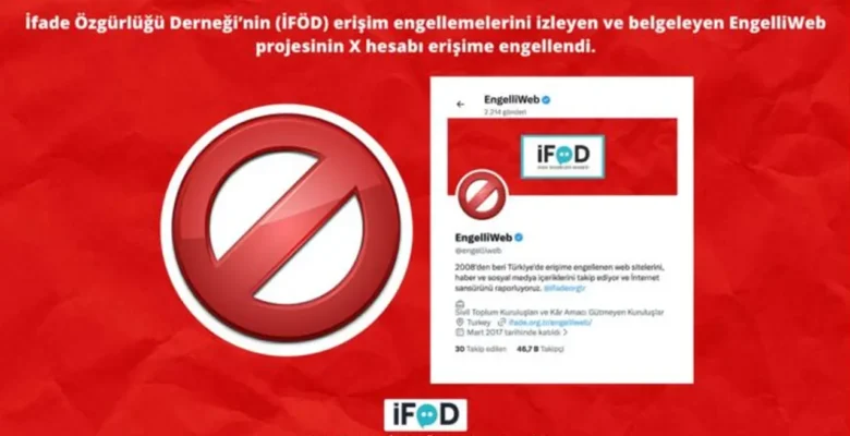 EngelliWeb X Hesabına Erişim Engeli Getirildi