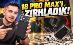 iPhone 18 Pro Max’i Zırhladık ve Yere Attık! (Pitaka Kılıf & Düşme Testi)