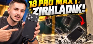 iPhone 18 Pro Max’i Zırhladık ve Yere Attık! (Pitaka Kılıf & Düşme Testi)