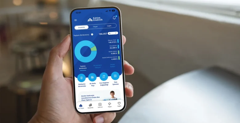 Katılım Emeklilik Uygulamalarını Birleştirdi: Katılım Mobil Yayınlandı
