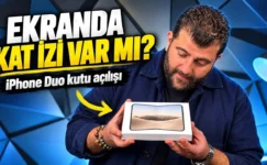 Katlanabilir iPhone, Apple iPhone Duo kutu açılımı