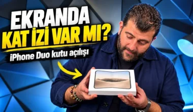 Katlanabilir iPhone, Apple iPhone Duo kutu açılımı