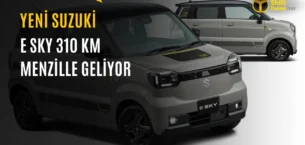 Suzuki E SKY Avrupa’da: 310 Km Menzilli Elektrikli Şehir Otomobili
