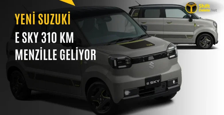 Suzuki E SKY Avrupa’da: 310 Km Menzilli Elektrikli Şehir Otomobili