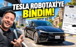 Taksicilerin belalısı: Tesla Robotaxi’ye bindik (vLog)