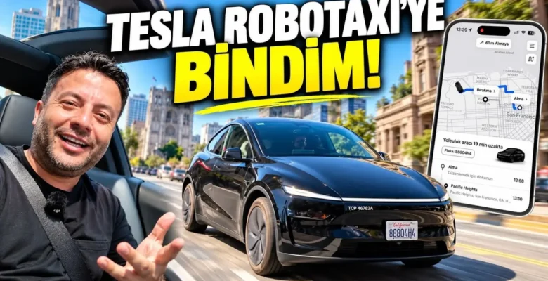 Taksicilerin belalısı: Tesla Robotaxi’ye bindik (vLog)