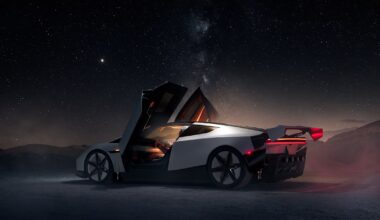 Tesla uçan arabayı tanıttı: Yeni Tesla Roadster havalanıp takla atıyor!