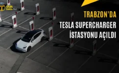 Tesla’nın Trabzon’daki Yeni Şarj Noktası Hizmete Girdi