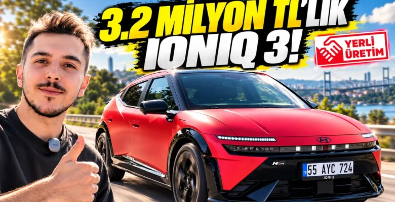 Türkiye’de Üretilen Hyundai Ioniq 3 Testte! | 180 km Sürdük, Tüketimi Ölçtük!