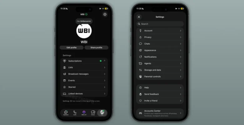 WhatsApp Yenilenen Ayarlar Sekmesini Kullanıma Sunuyor